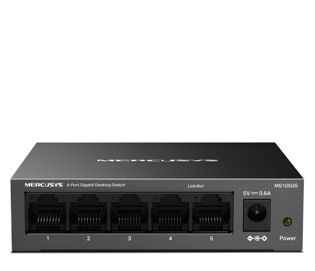 Mercusys MS105GS (5x10/100/1000Mbit) - 1321866 - zdjęcie 2